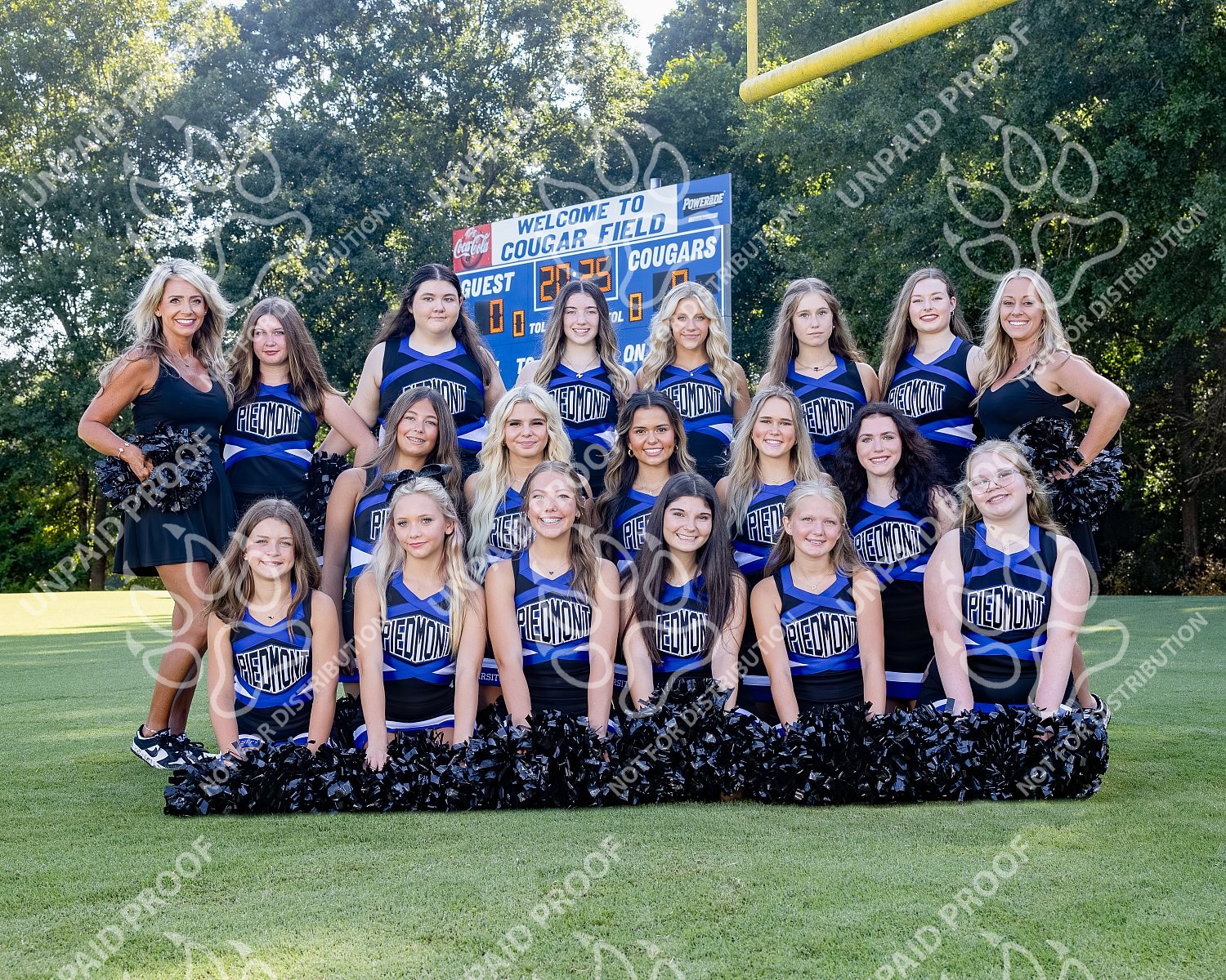 2025 2026 Varsity Cheer Team Individual Sports Cheerleading